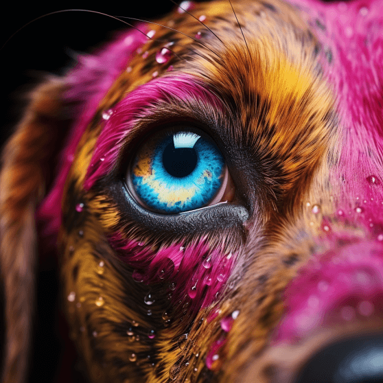 what colors can dogs see