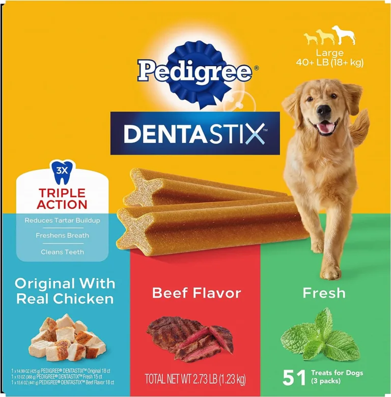 PEDIGREE DENTASTIX Large Dog Dental Care Treats Original Review